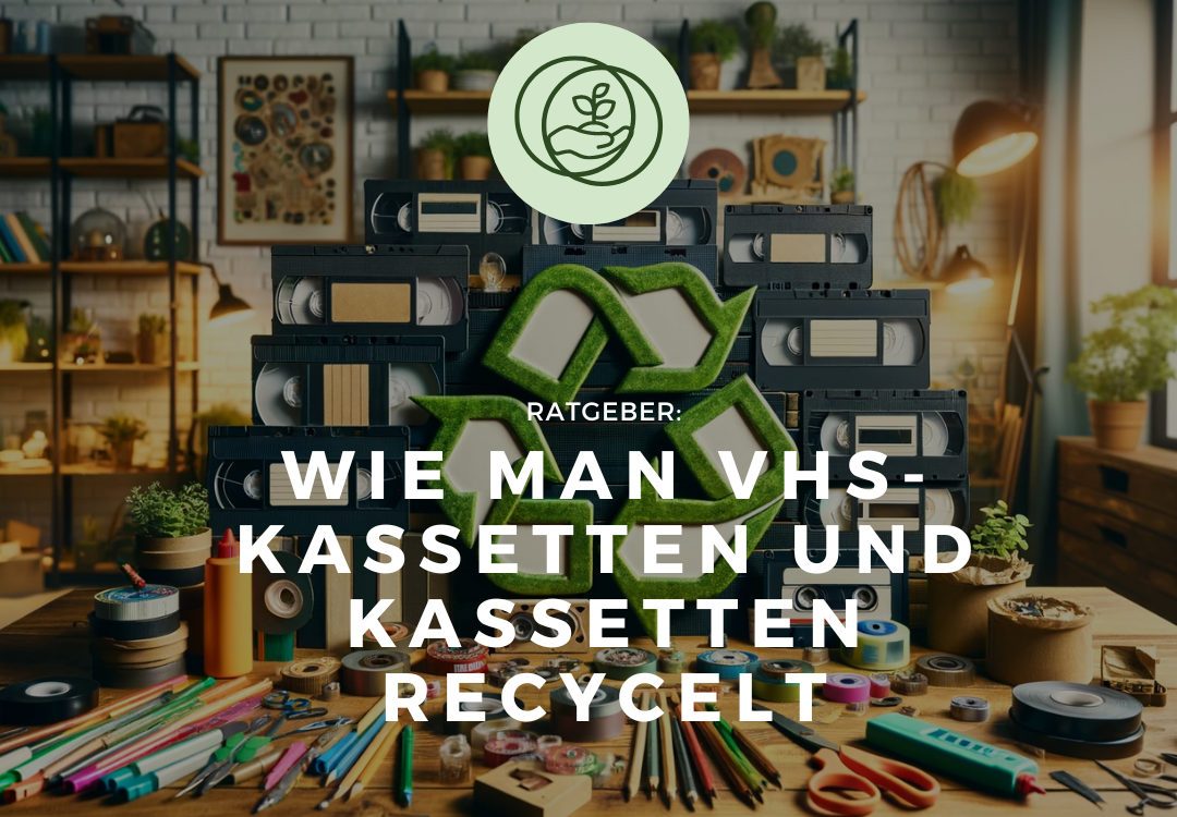 Wie man VHS-Kassetten und Kassetten recycelt: Ein kompletter Guide